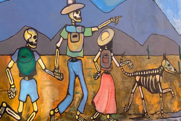 Colorful mural of jimadores and agave culture — part of Tequila, Jalisco’s artistic heritage featured on TQM’s cultural tour