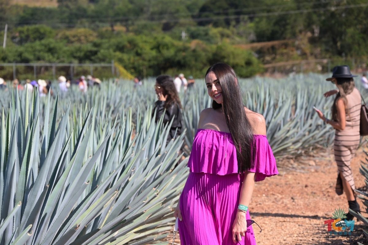 Guests on a private tequila tour with TQM Tours in Jalisco