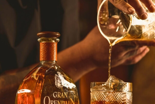 Orendain distillery tour tequila tasting with Gran Orendain bottle in Jalisco