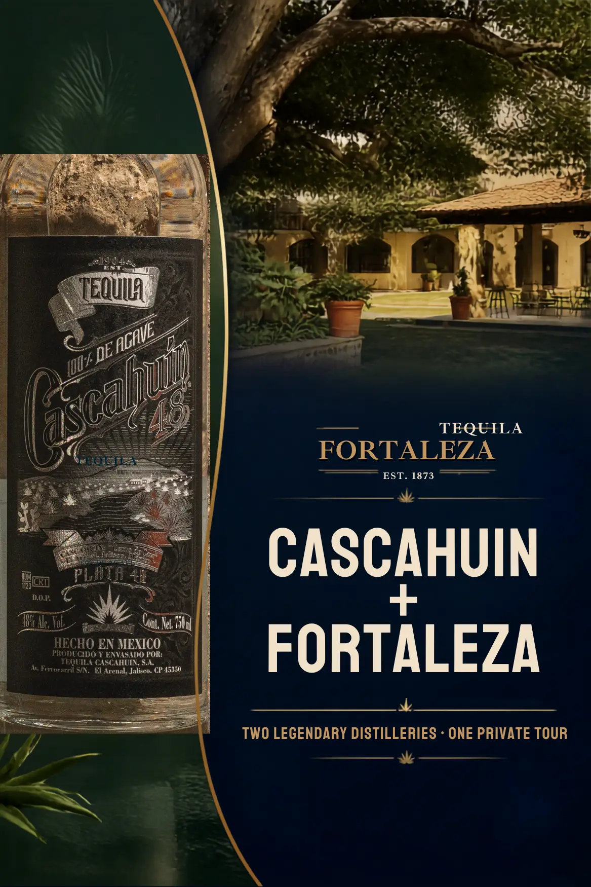 Cascahuin and Fortaleza Tour in Jalisco